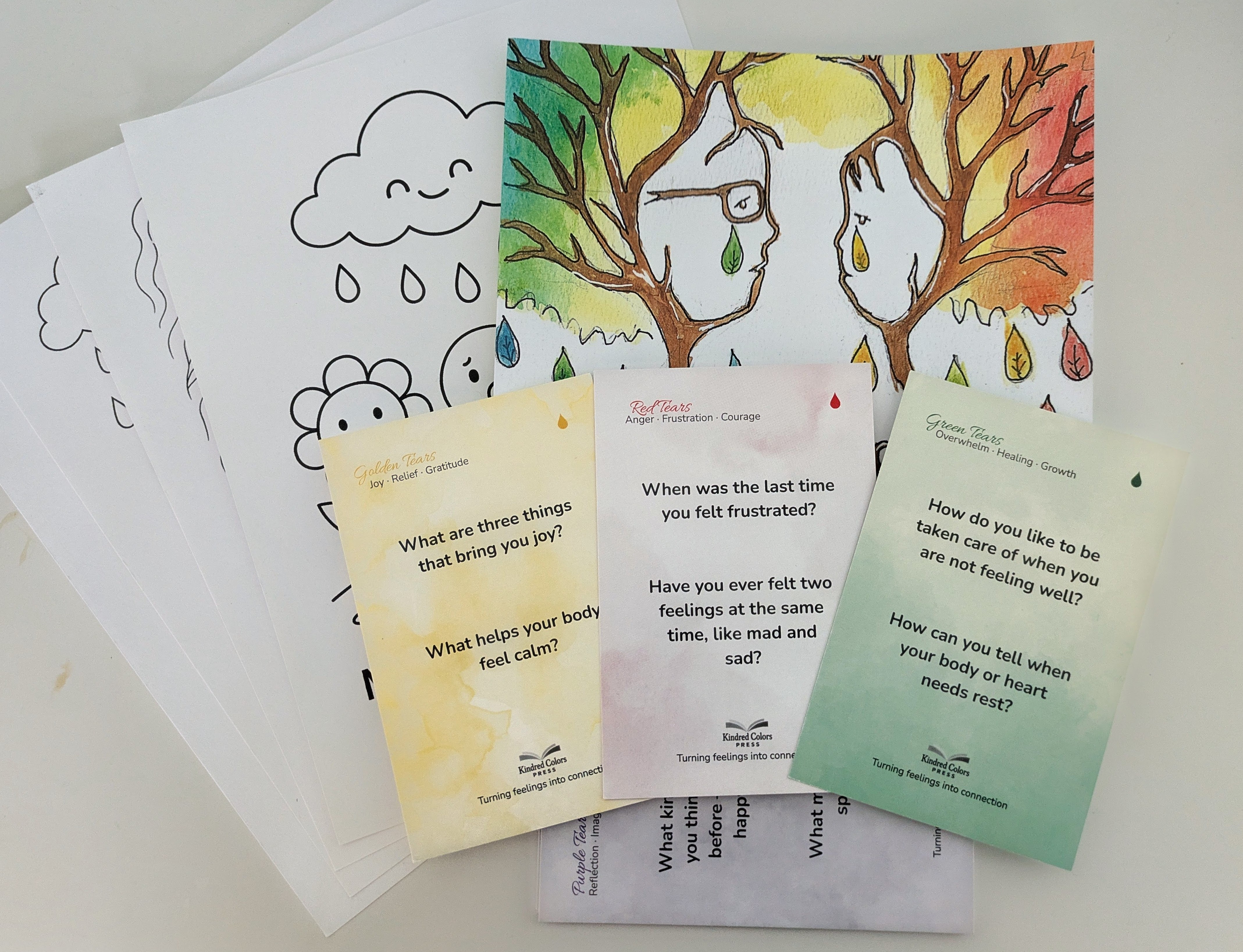 Family bundle with book and conversation cards